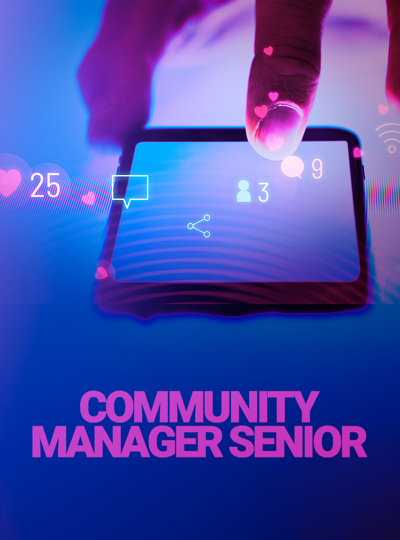 Community Manager Senior Banner